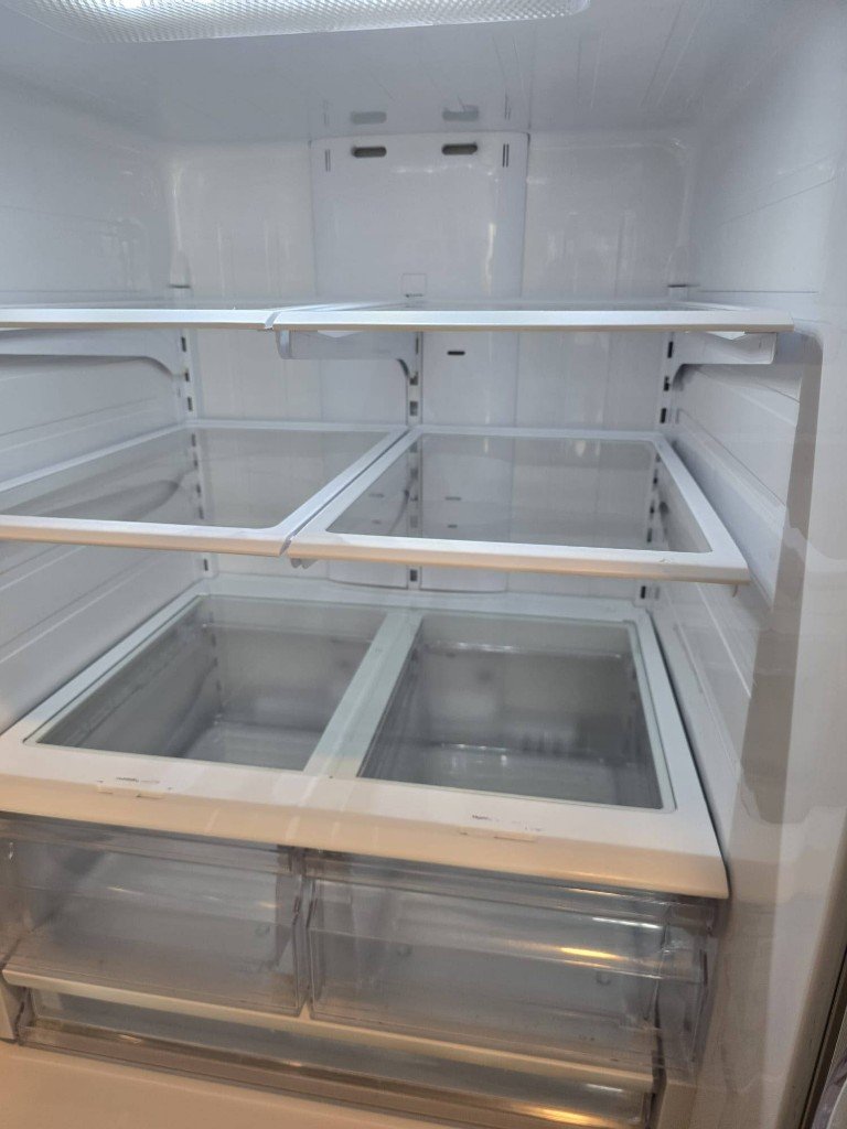 Clean refrigerator interior